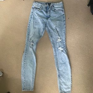 Aeropostale Cheeky Jeggings ripped jeans